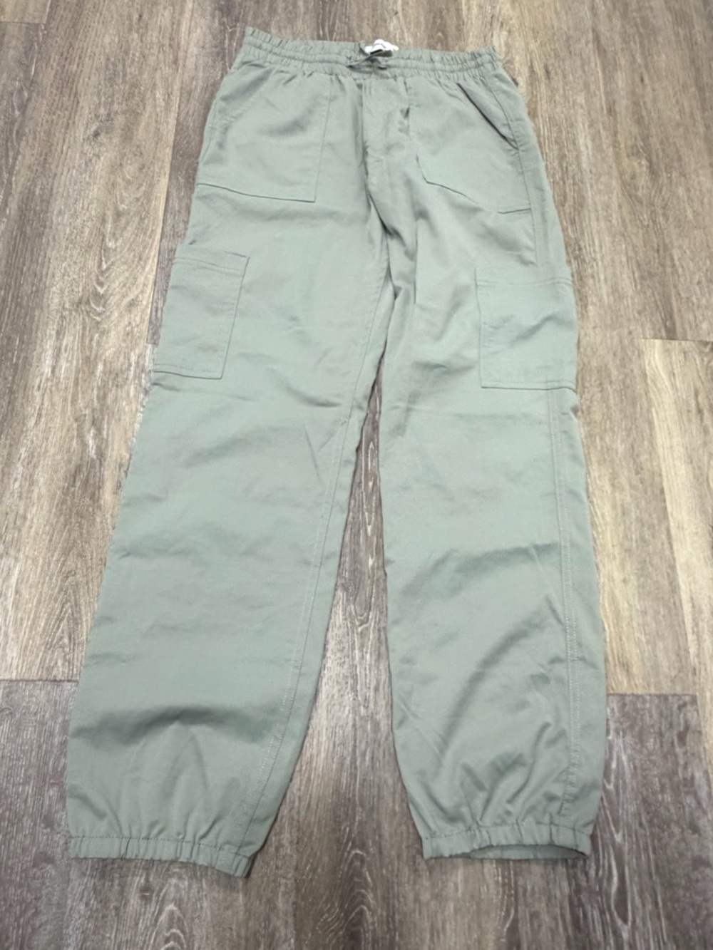 abercrombie kids Sage Green Cargo Joggers
